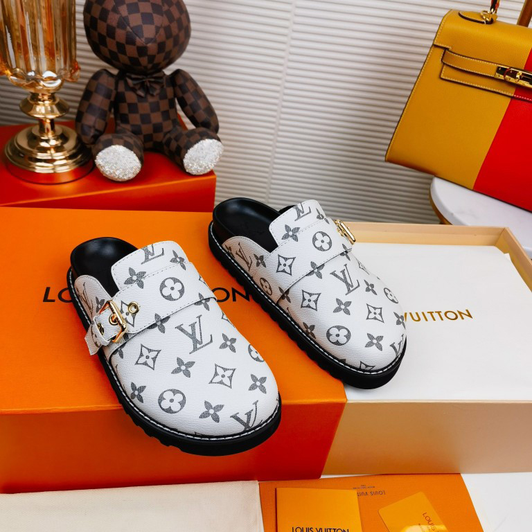 Printed Round Toe Slippers 03137