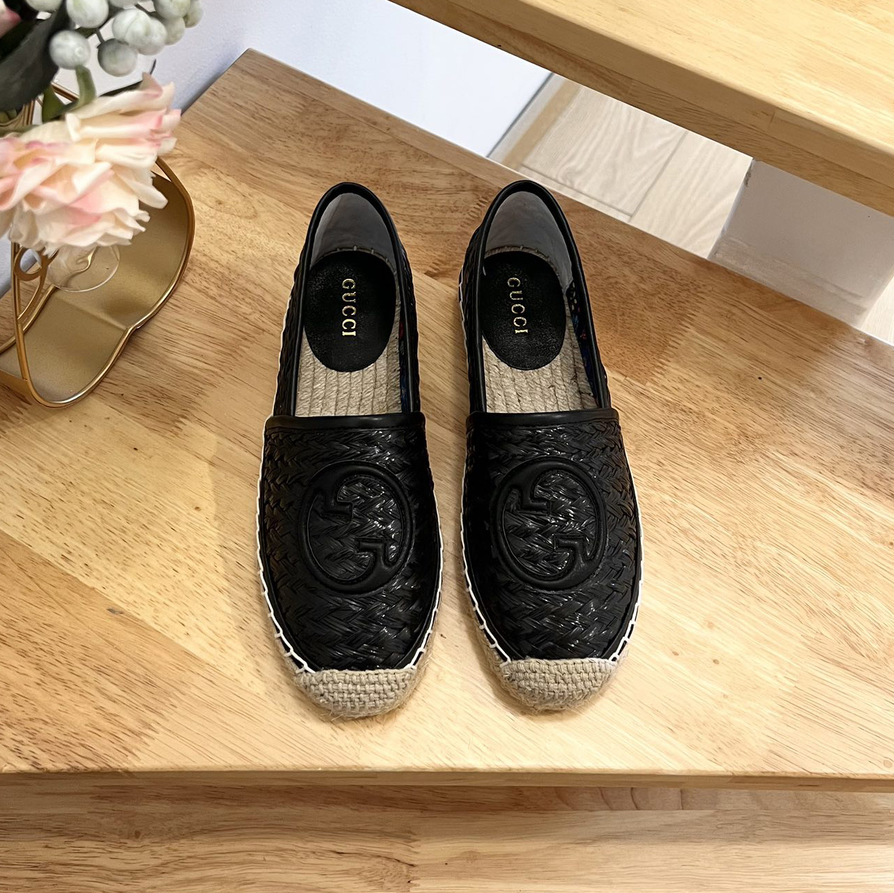 G Fashion trend grass woven shoes XC1823081501