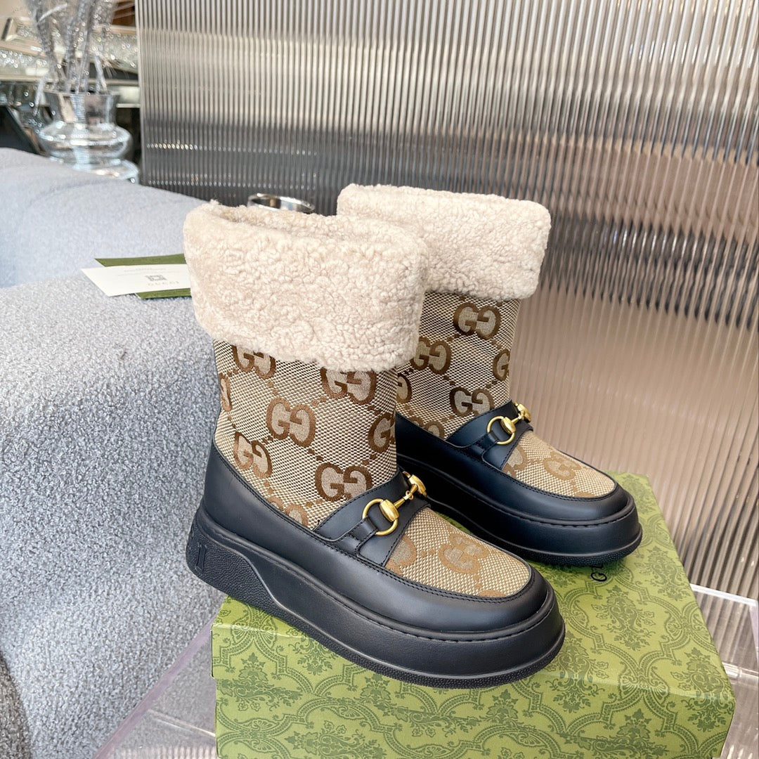 New style slave sheep fur snow boots