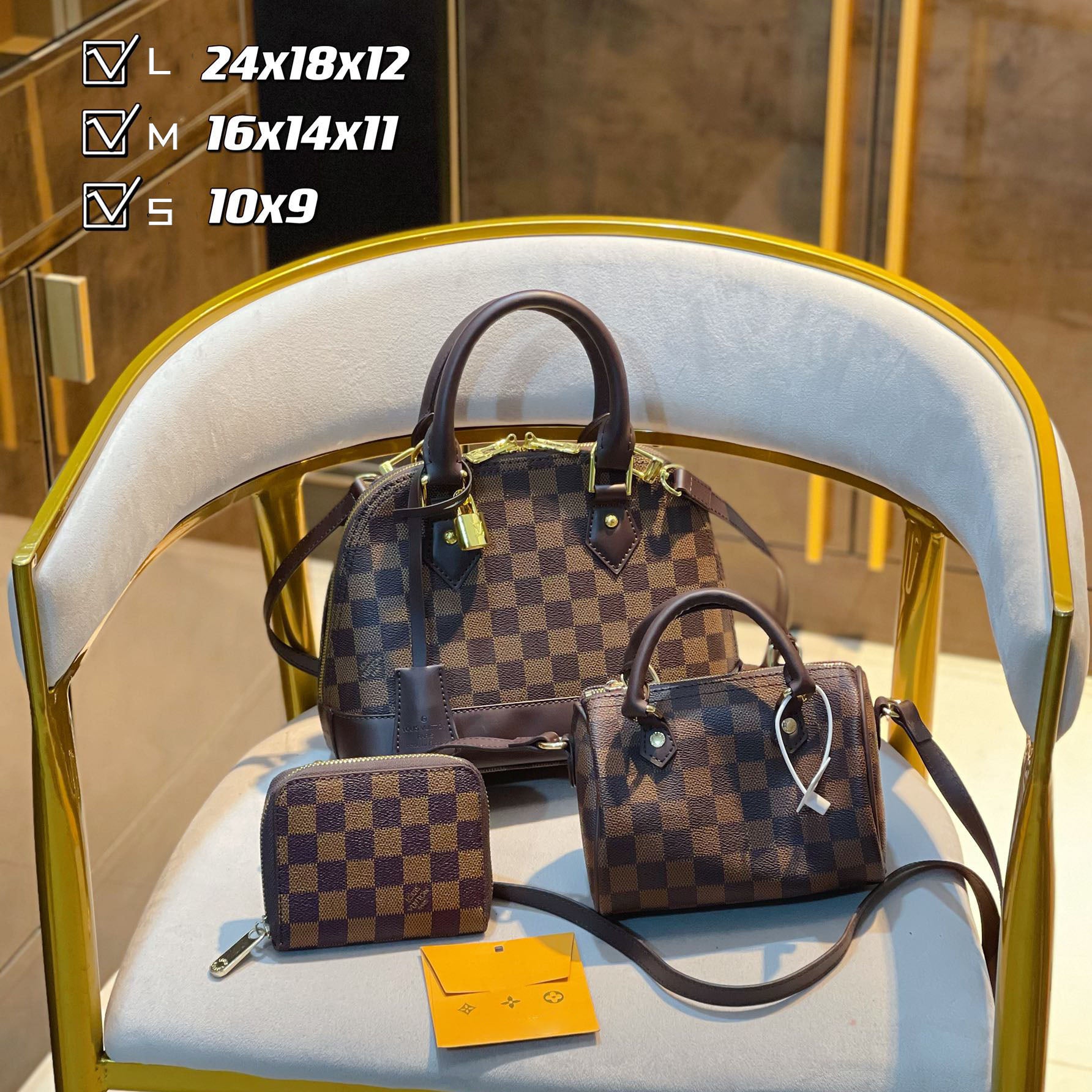 New fashion design style all-match three-piece bag S30