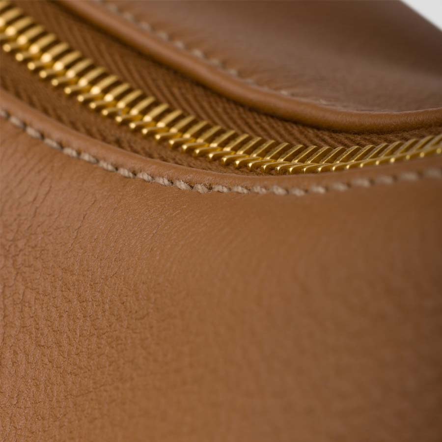 Aimée large leather shoulder bag