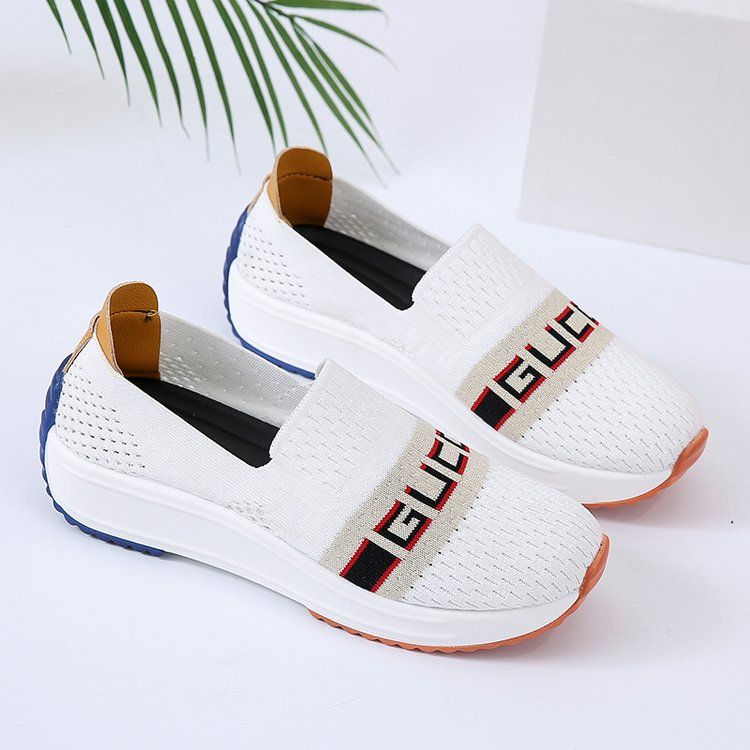New Knitted Casual Sports Thick Sole Shoes PD10041909