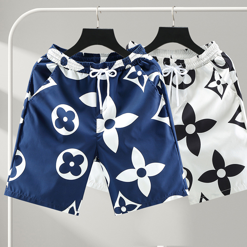 Men's Summer Casual Beach Stars Prints Shorts