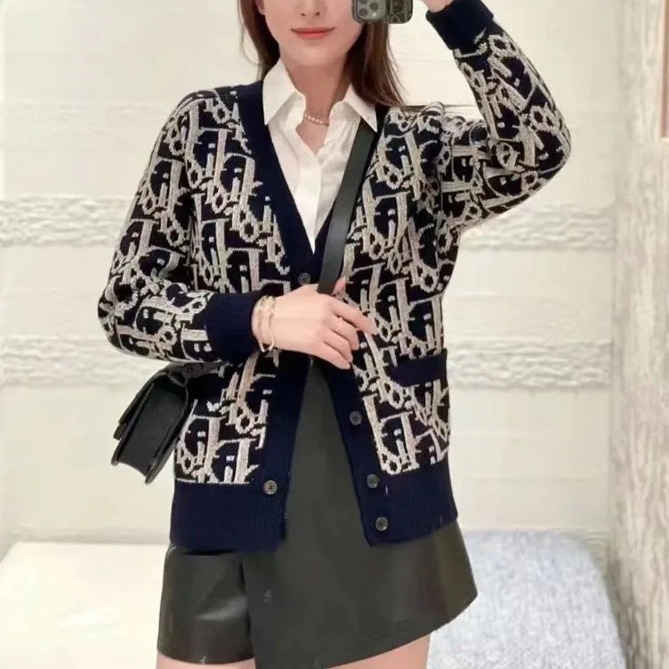 European and American trendy brand sweater sweater fashion all-match couple same style