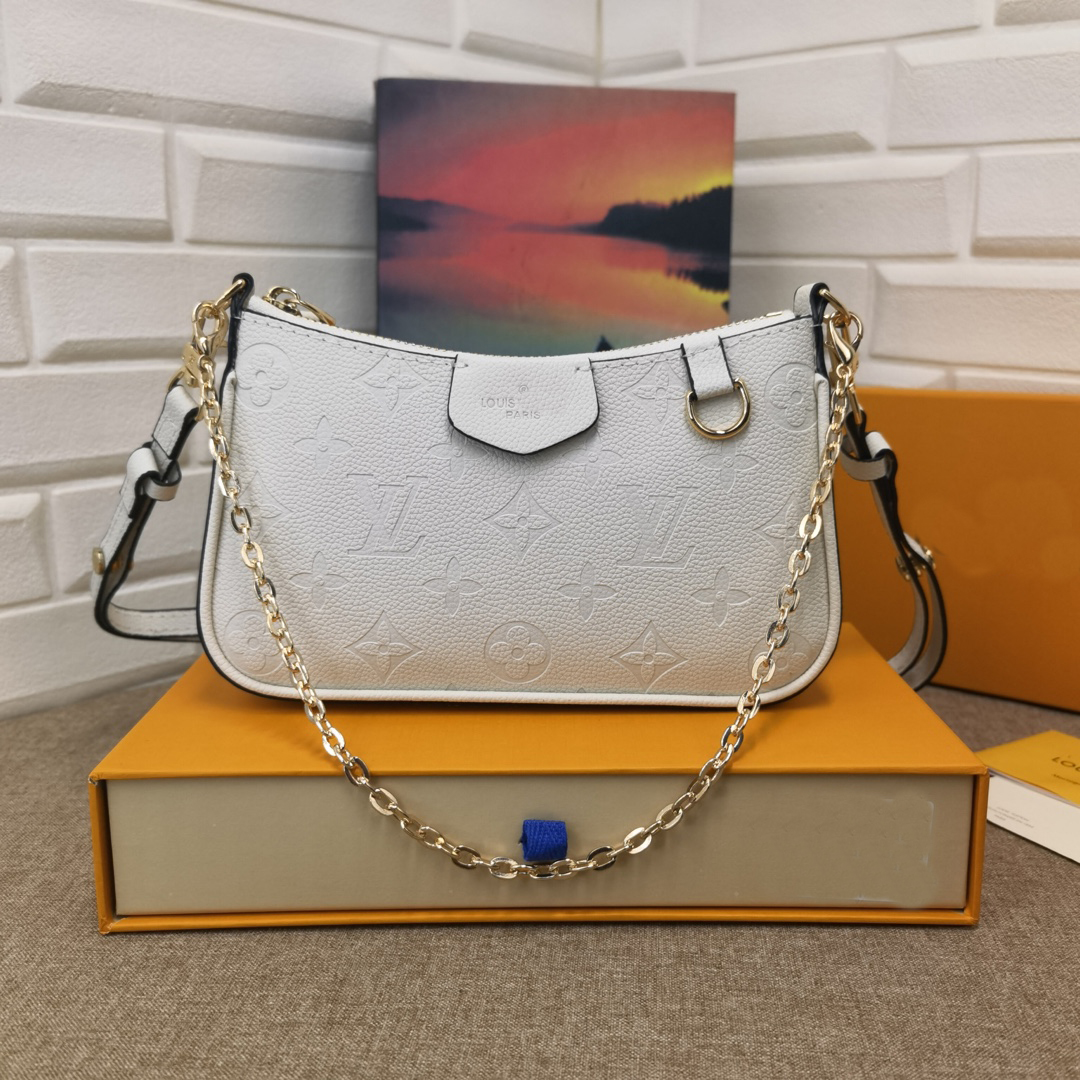White 3D Printed Shoulder Bag