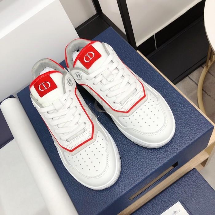 B27 Low Top Oblique Sneaker White/Red