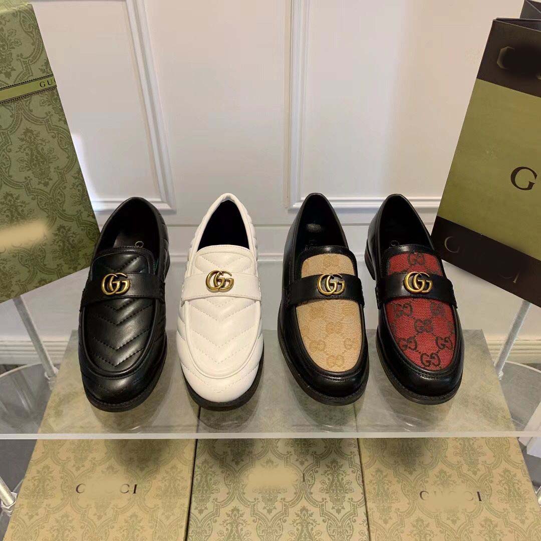 G retro British style loafers
