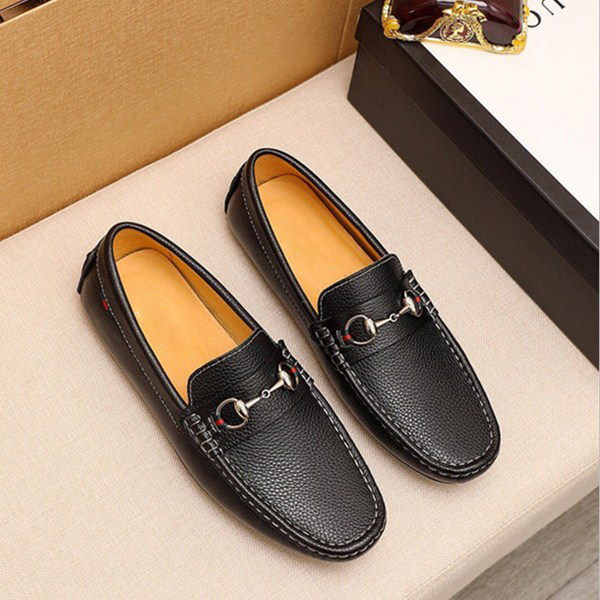 Men's Fashion Black All-match Loafers