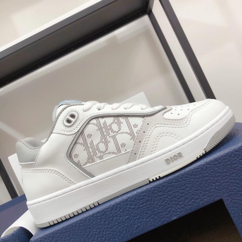B27 Low Top Oblique Sneaker White
