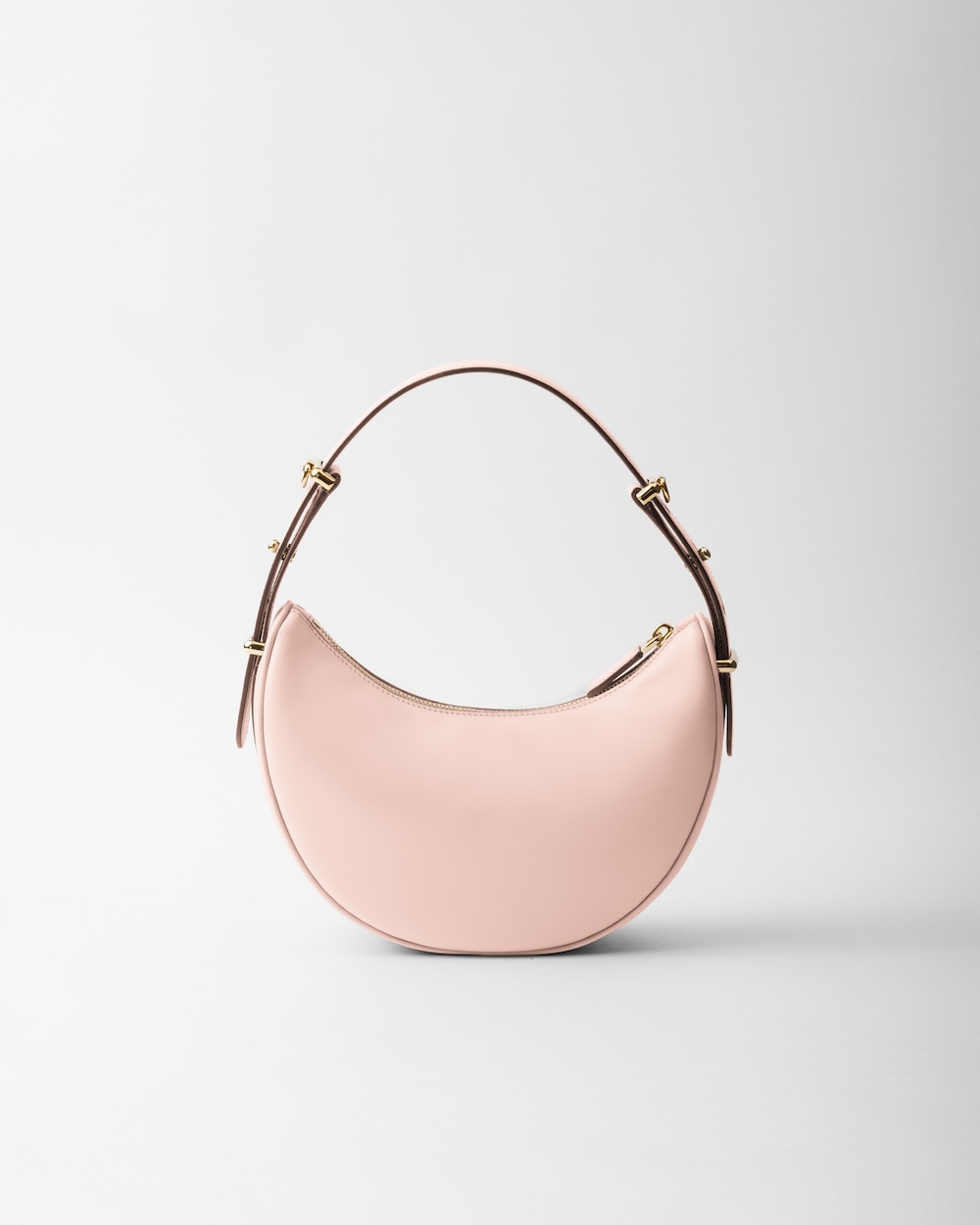 Arqué leather shoulder bag