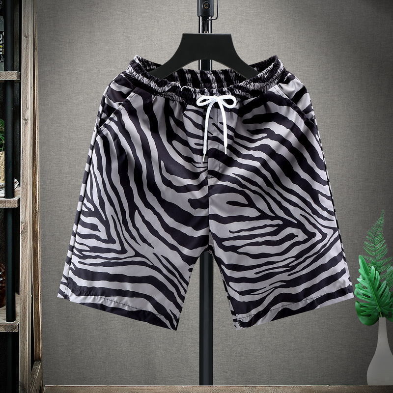 Men's Summer Casual Beach Zebra Stripe Shorts