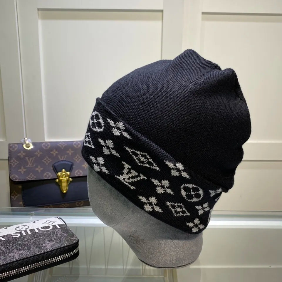 New Arrival Warm Knit Baotou Cap Unisex Outdoor Sports Travel Sunshade Antifreeze Cap