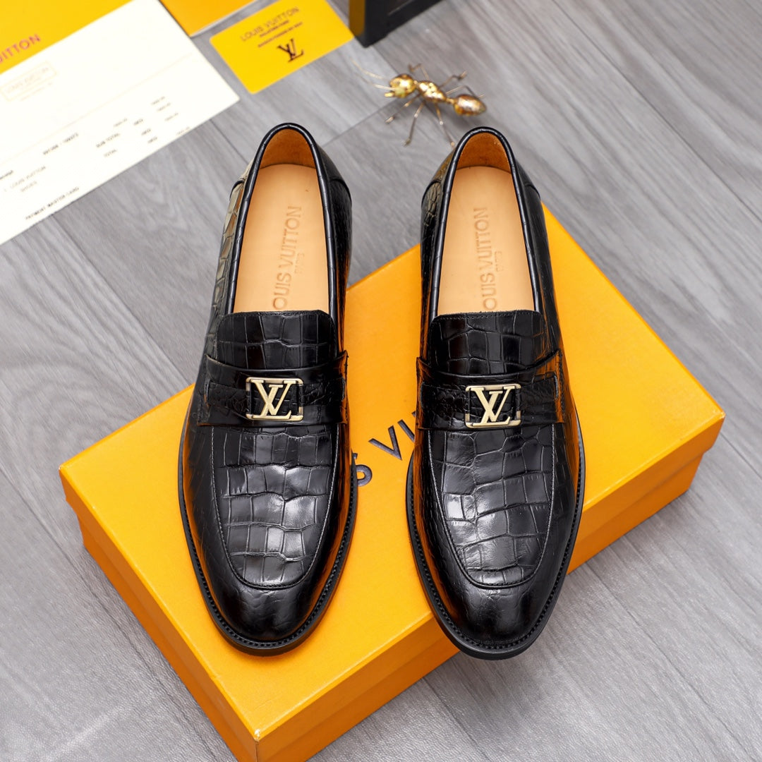 Men's High-end Genuine Leather Loafers L031405