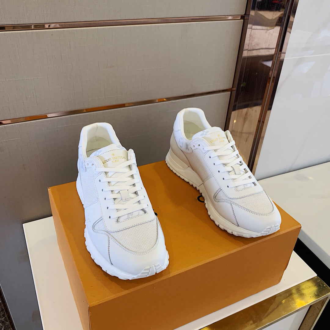 New Men's Fashion White Versatile Comfortable Athletic Shoes