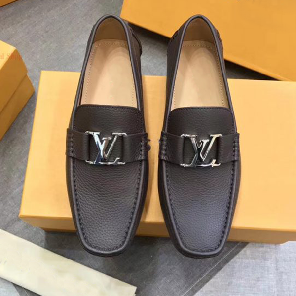 New fashion classic pointed toe black loafer
