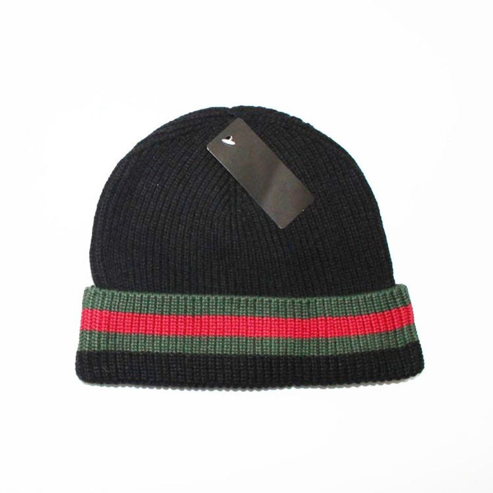 New cold hat trendy men's casual warm knitted hat