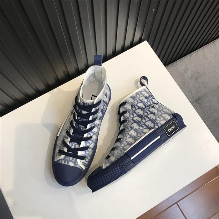 High-top Canvas Shoes For Men