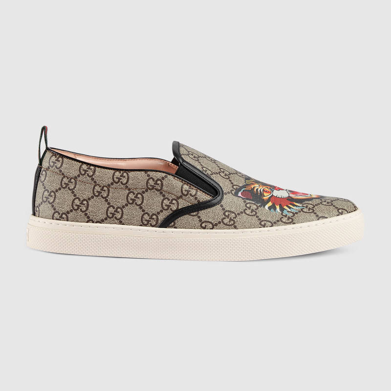 Cat print sneakers