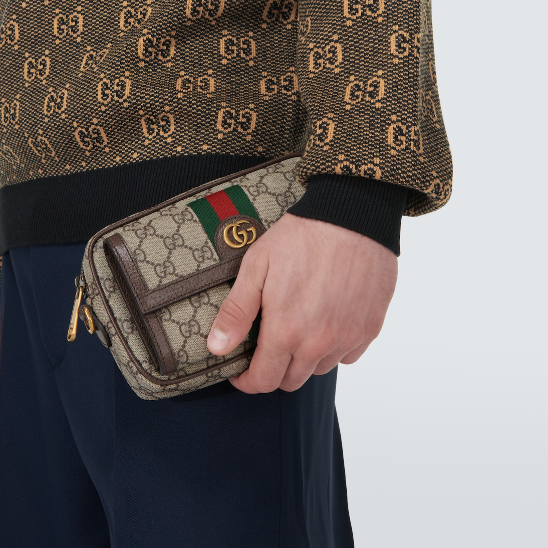 Ophidia Mini GG Supreme Canvas Bag P00815774