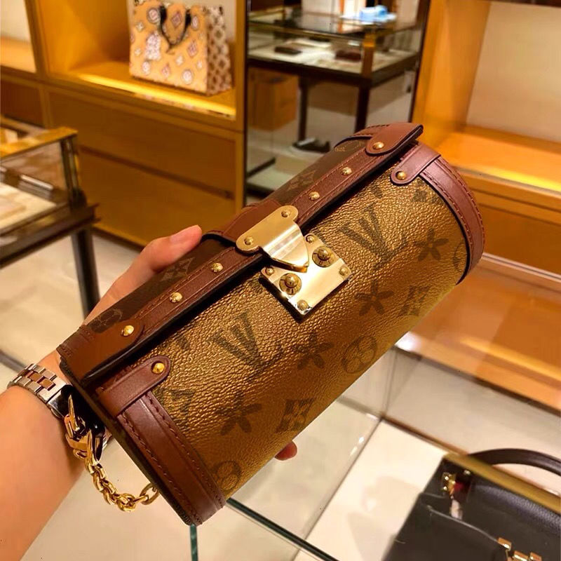 2022 New Fashion L Floral Printed Drum bag