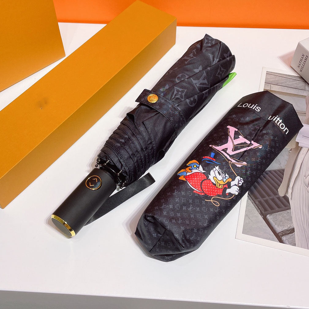 Presbyopic tri-fold automatic folding umbrella S03