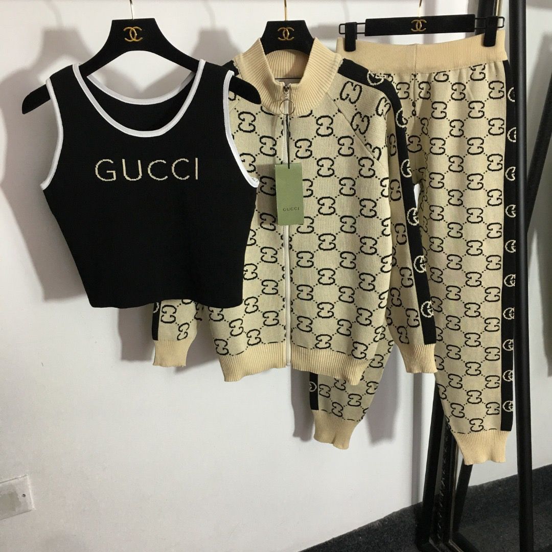 New G Logo Three Items Leisure Women's Suite