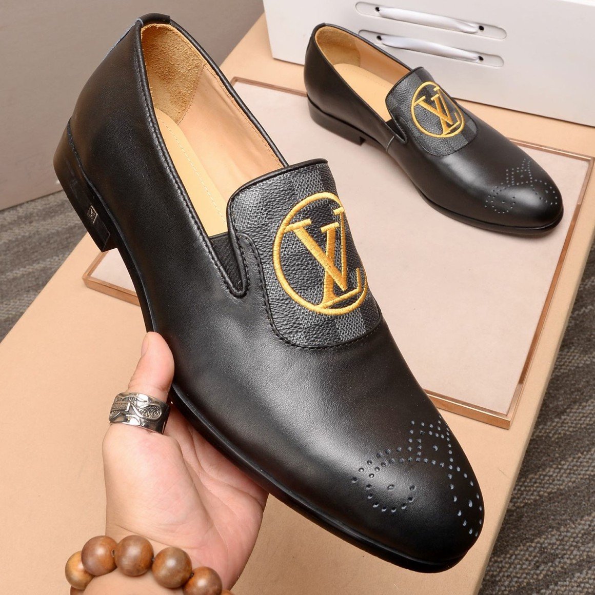 Handmade Luxury Calf Leather Dress Up Shoes