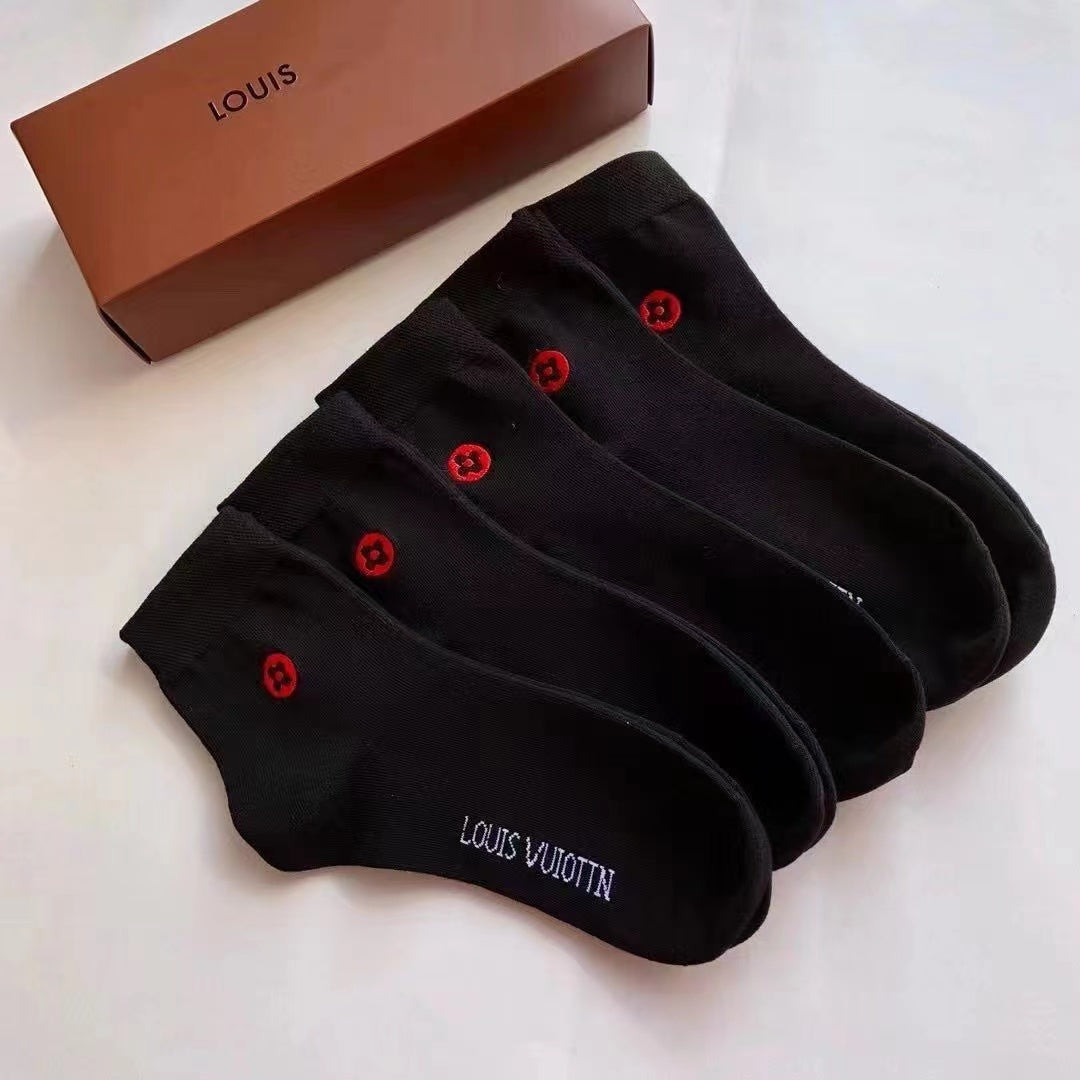 Socks gift box 5 pairs, everything matches warm