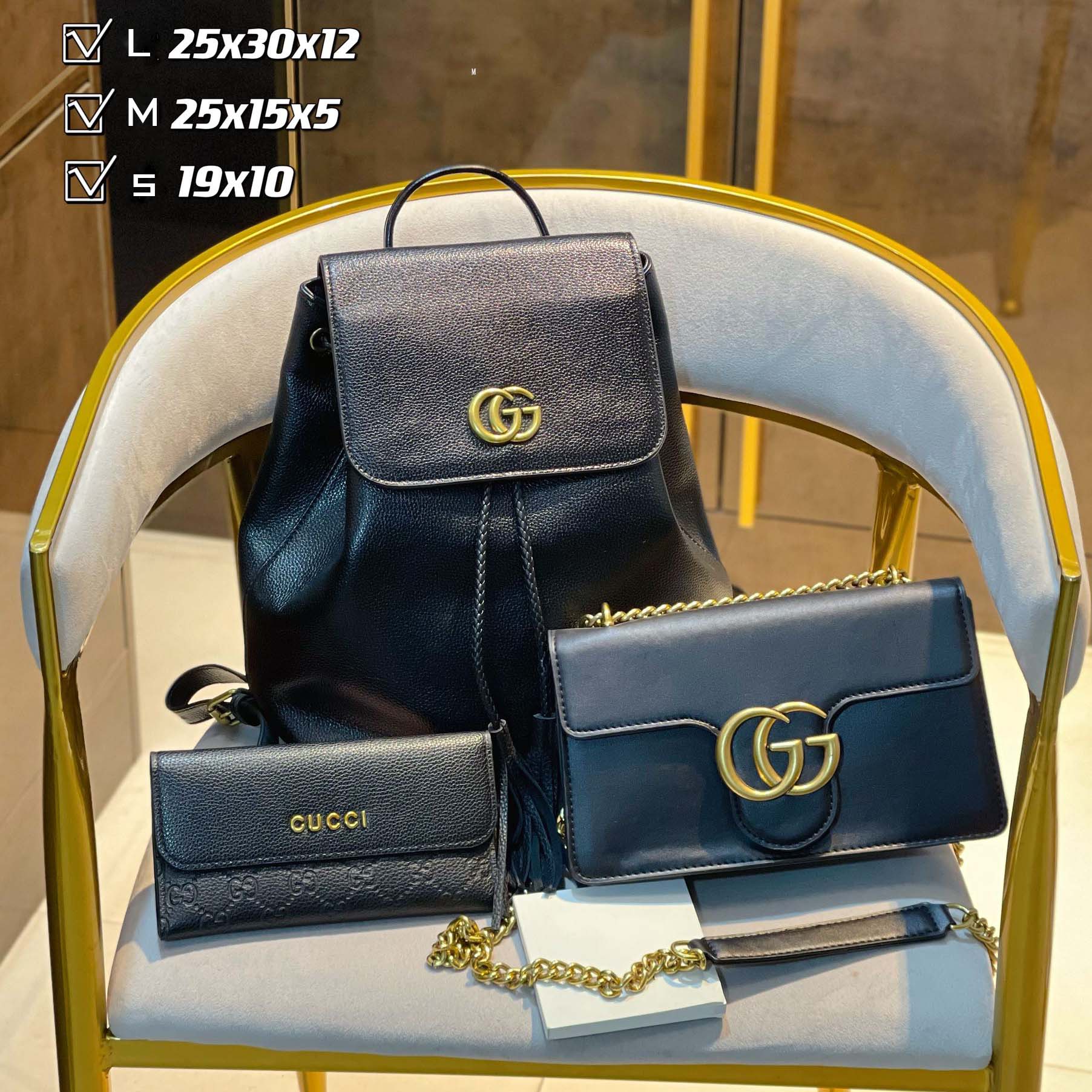 New fashion design style all-match three-piece bag S56