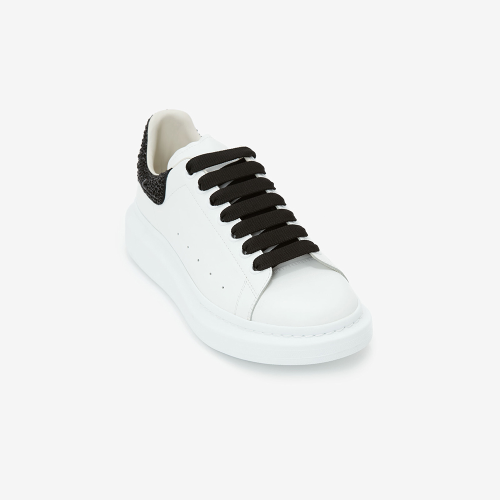 Women's Oversized Sneaker in White/jet Black 662655