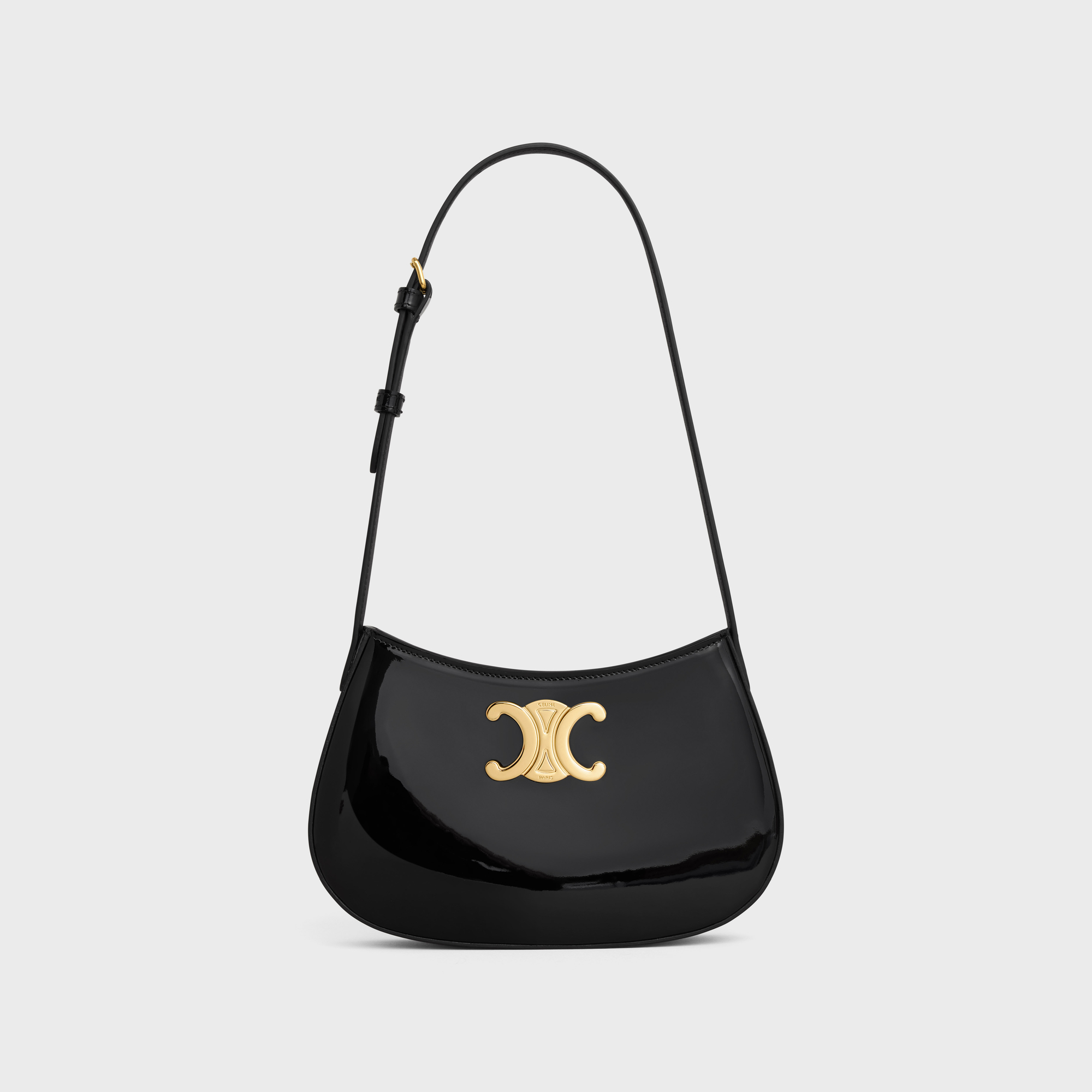 MEDIUM TILLY BAG IN PATENT CALFSKIN 115703