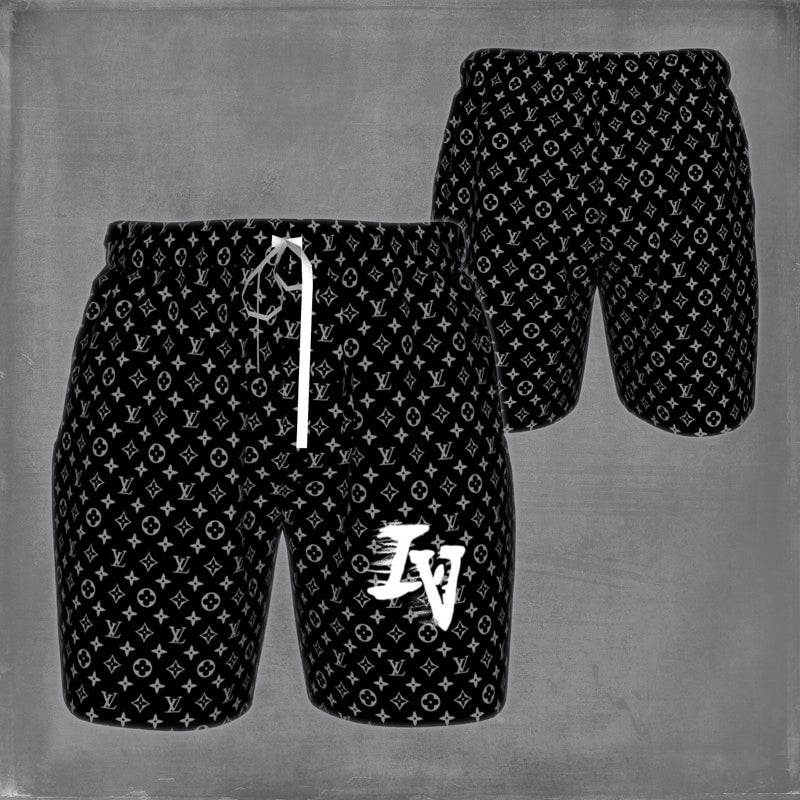 Fashion printed versatile shorts 3D10060210