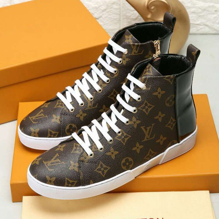 New fashion men's classic color fashion dynamic sneakers short boots