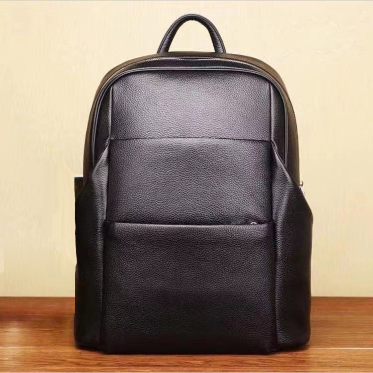 New multi-functional men's leather shoulder bag