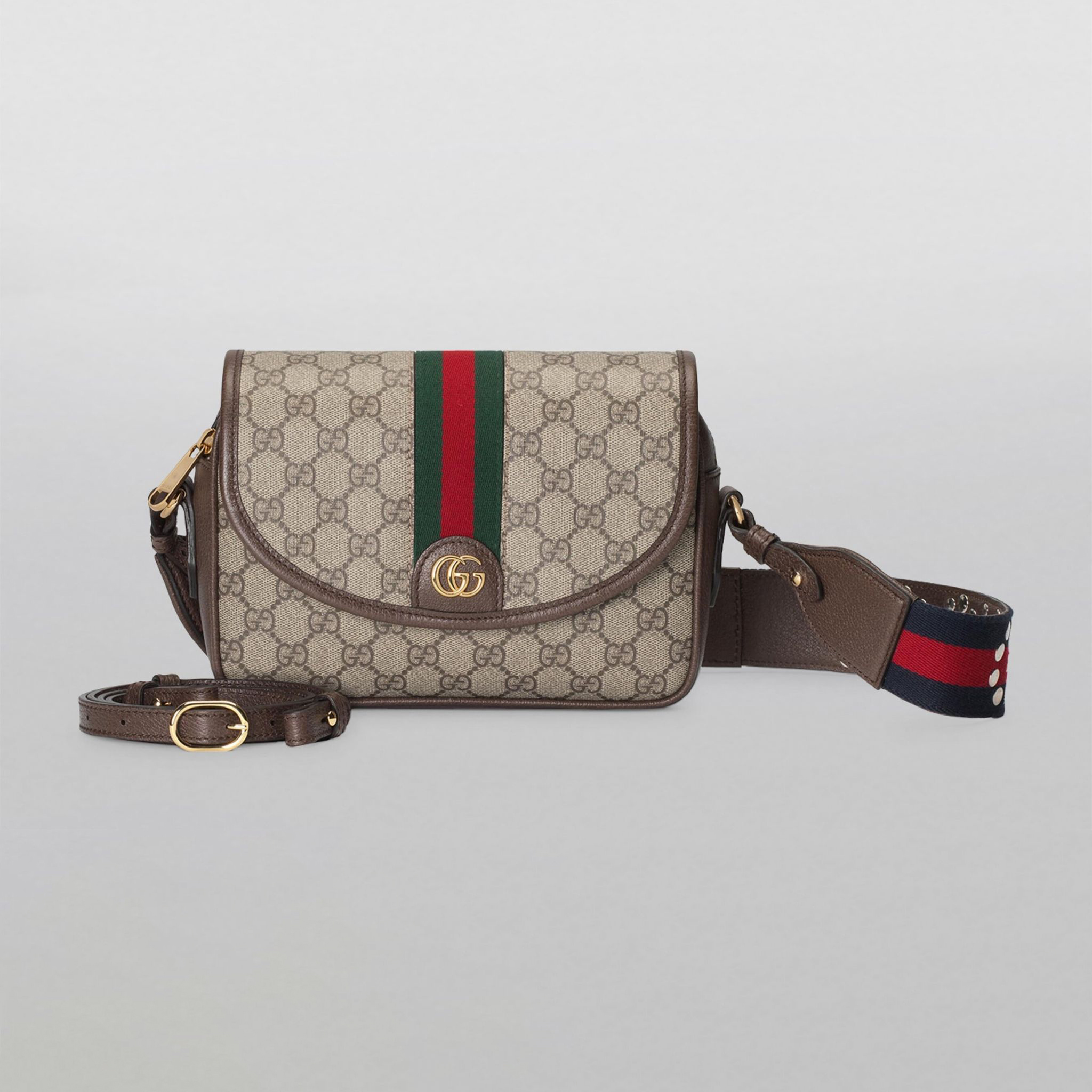 Mini Ophidia GG Cross-Body Bag 9789 beige