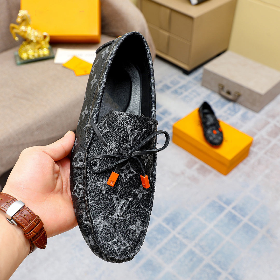 New fashion bow new old flower beanie shoes a comfortable loafer