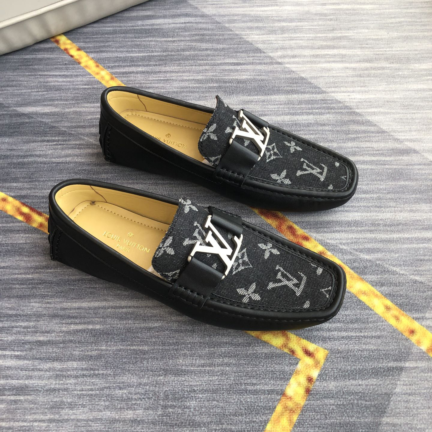 Men's Luxury Print Slip-On Boat Shoes