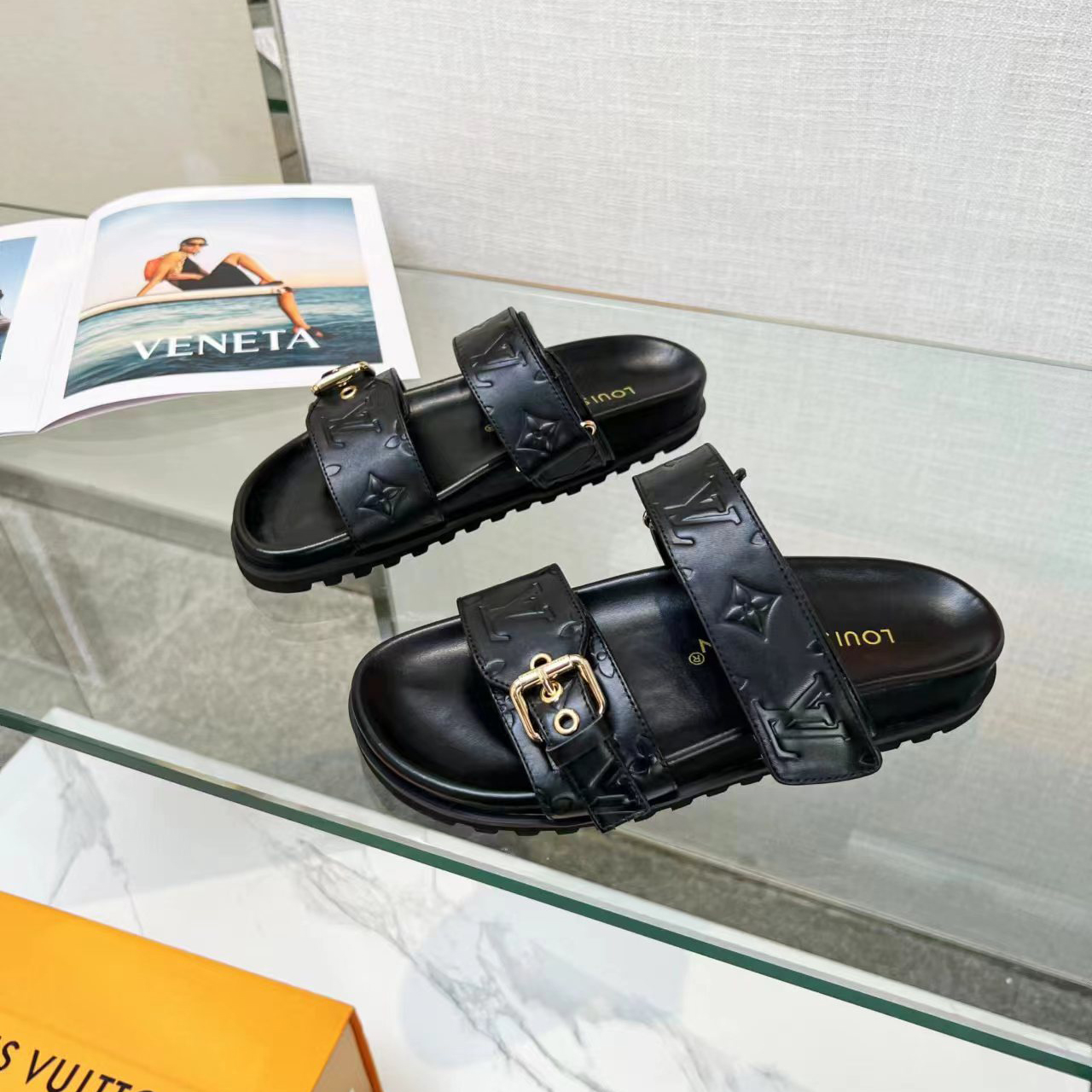 print slippers 03082