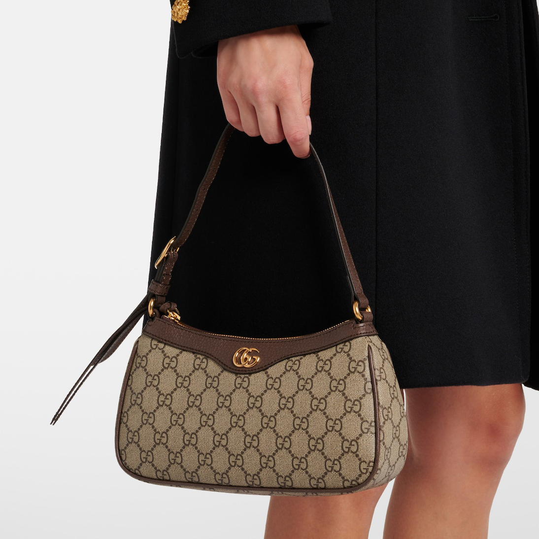 Ophidia Small GG Supreme Shoulder Bag P00743861