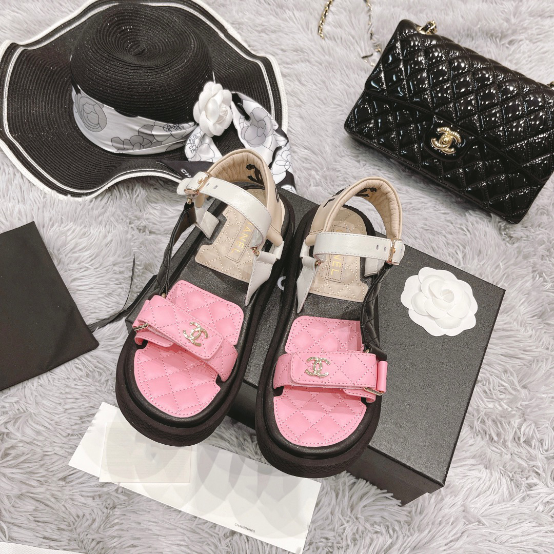 CL Holiday Color Platform Sandals XC16062301