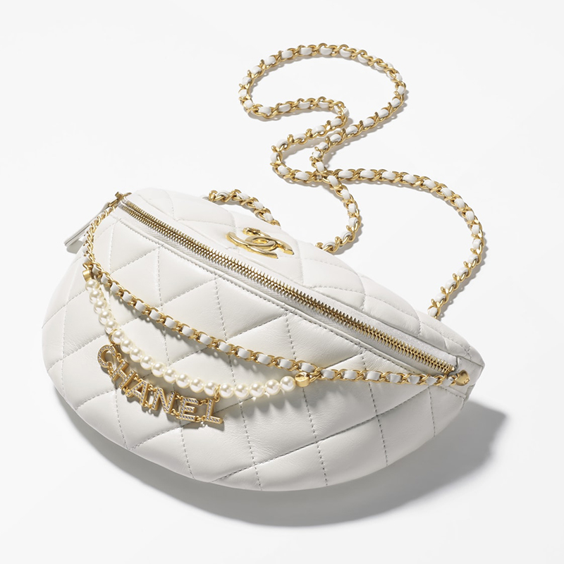 WAIST BAG White