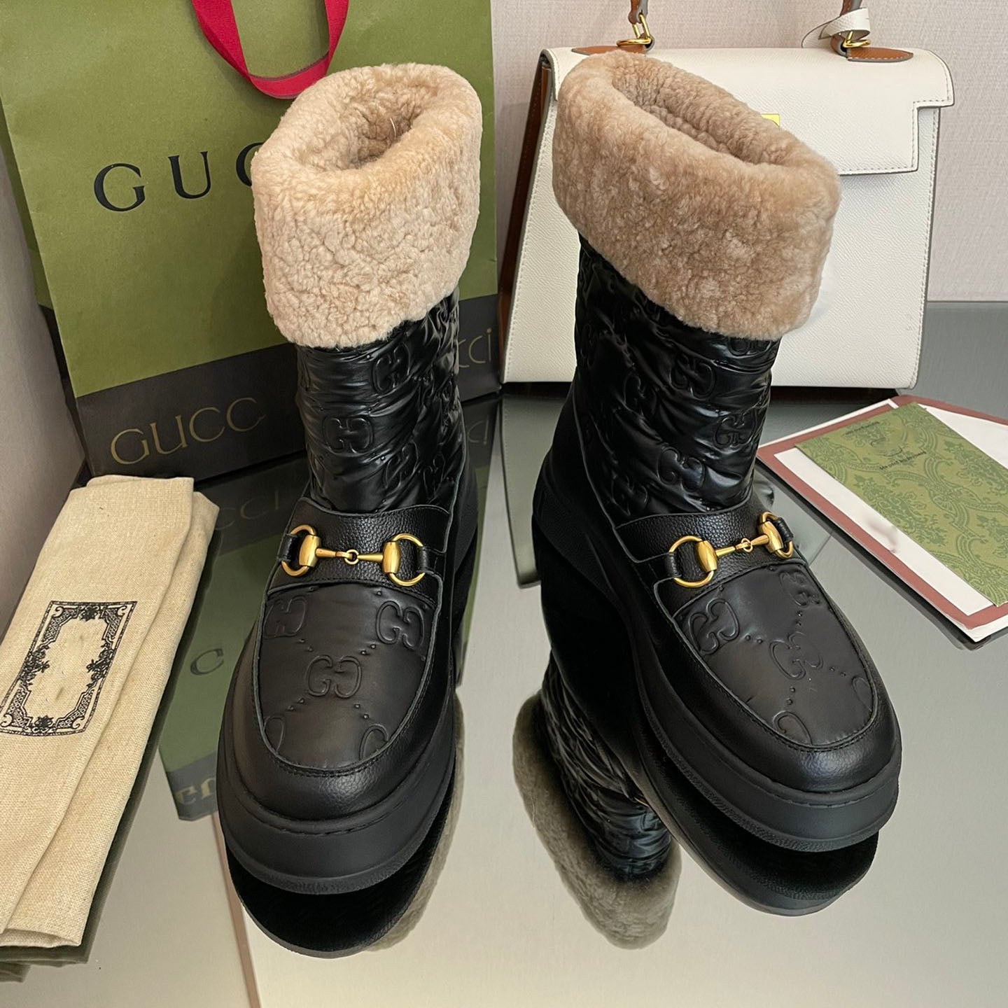New style slave sheep fur snow boots 2