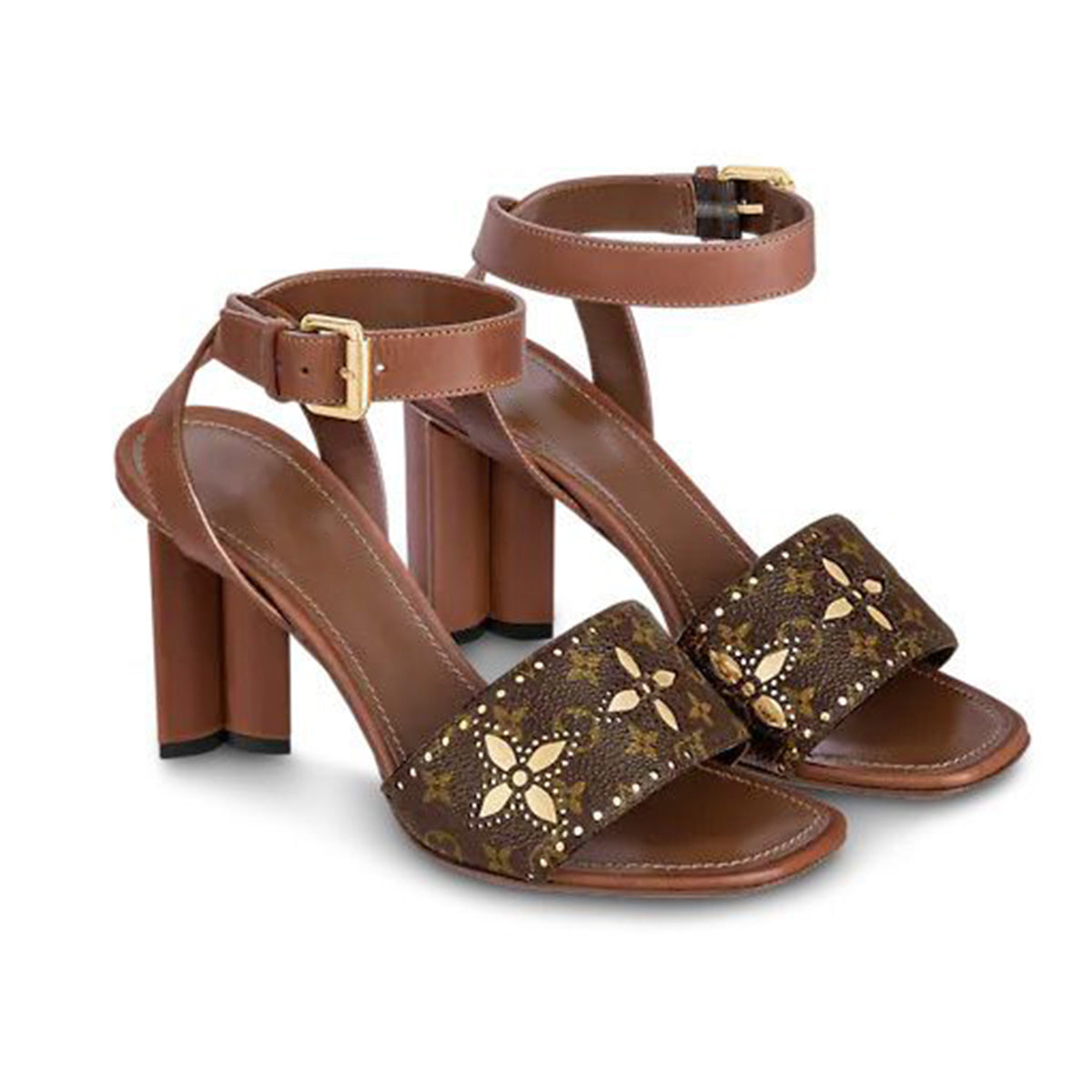 New women's patterned canvas high heels CYL10041035