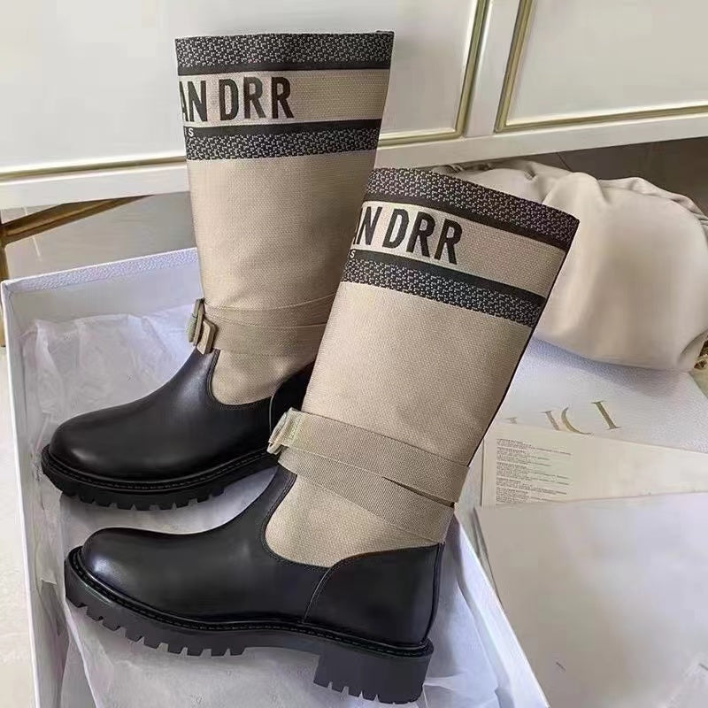 Mid-tube Martin boots for women, exquisite workmanship and a sense of high class