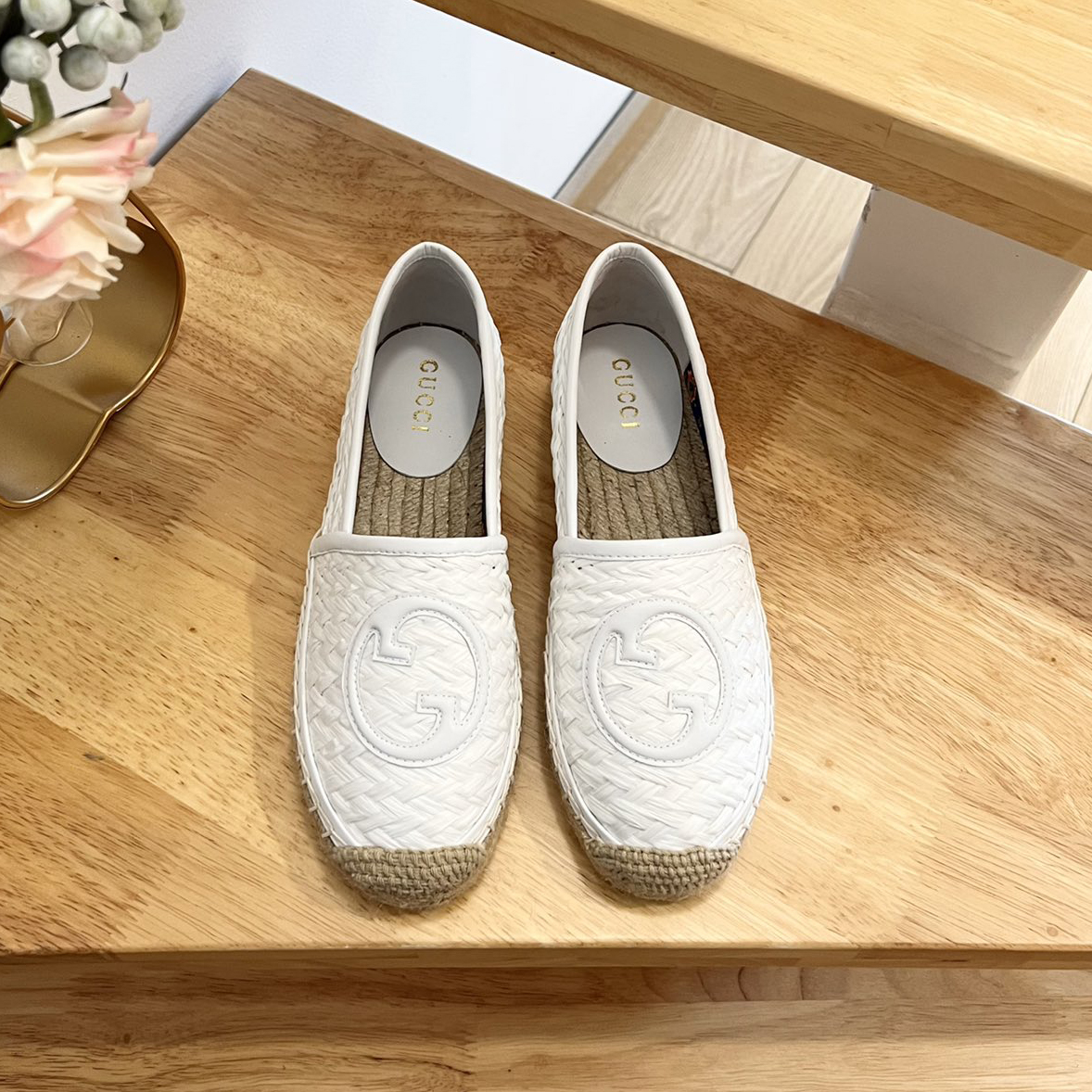 G Fashion trend grass woven shoes XC1823081501
