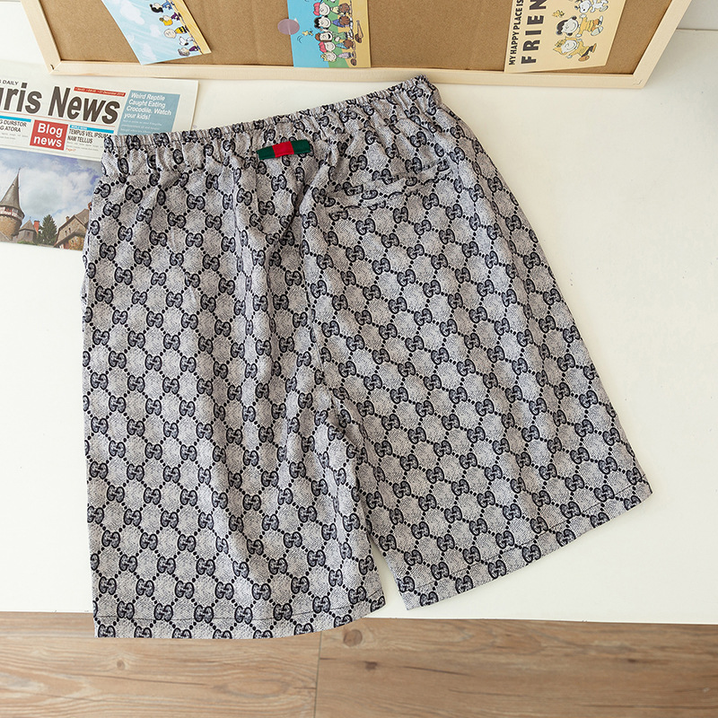 Men's Summer Casual Beach G-G Prints Shorts