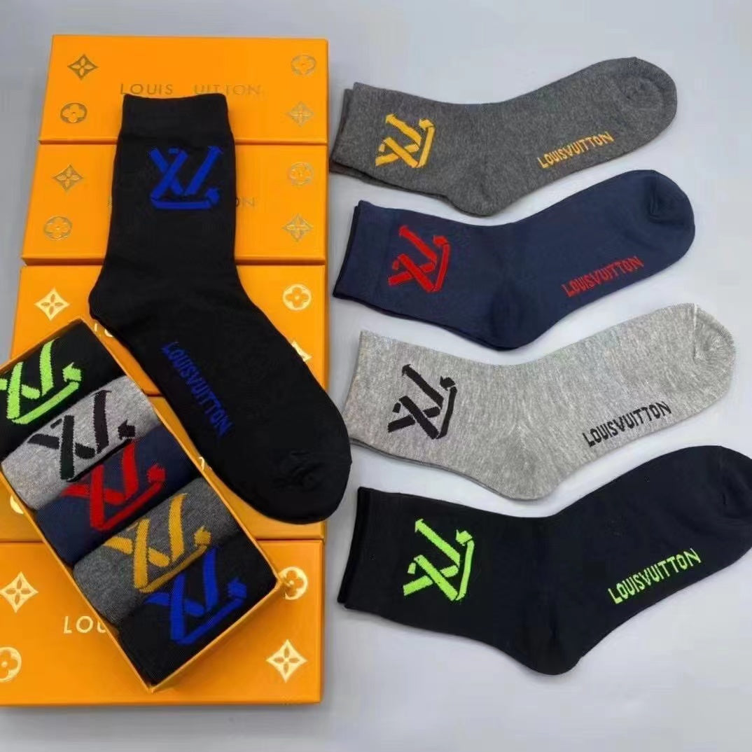 Sock gift box, 5 pairs set, hipster must have