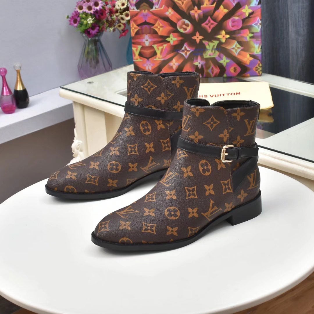 New fashion high-heeled all-match ankle boots S06