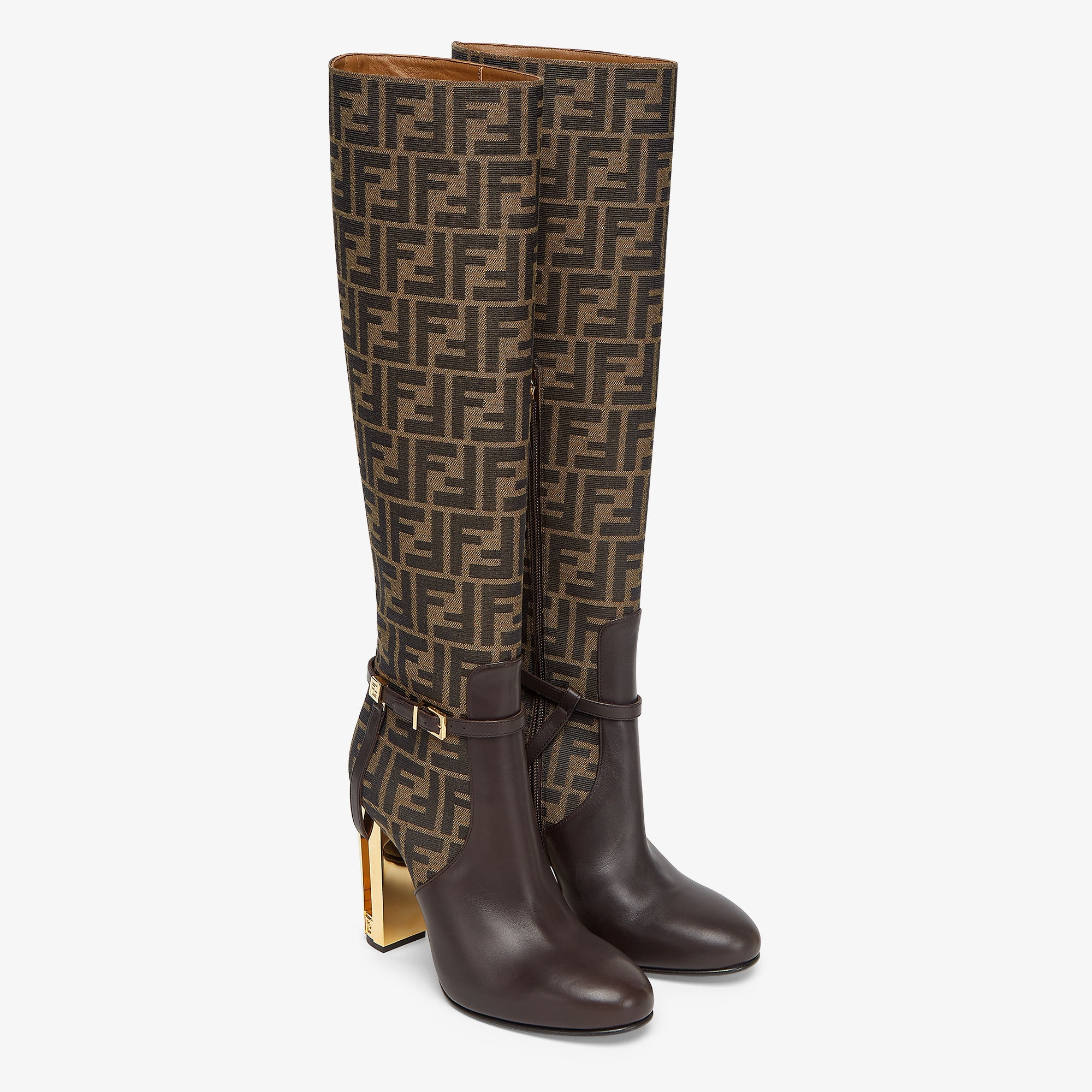 Delfina Round headed long boots
