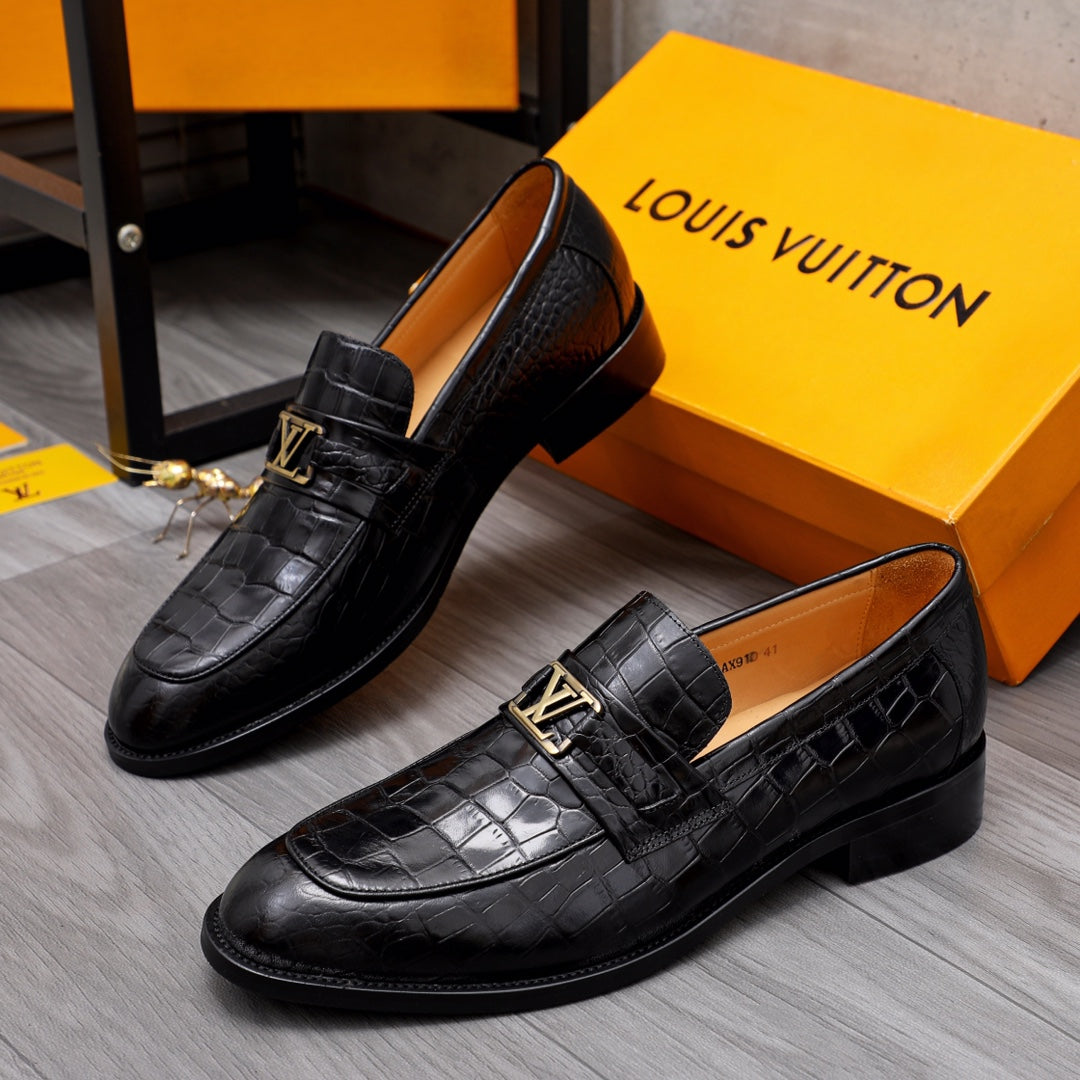 Men's High-end Genuine Leather Loafers L031405